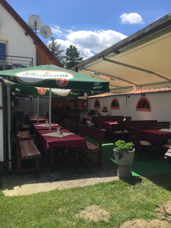 Hableany Etterem, Pizzeria Es Vendeghaz Bed & Breakfast Balatonmariafurdo Exterior photo